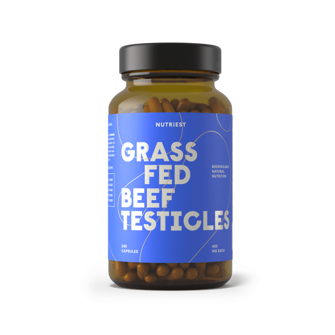 Nutriest Grass Fed Beef Testicles – Jądra wołowe – 240 kapsułek Nutriest Grass Fed Beef Testicles – Jądra wołowe – 240 kapsułek