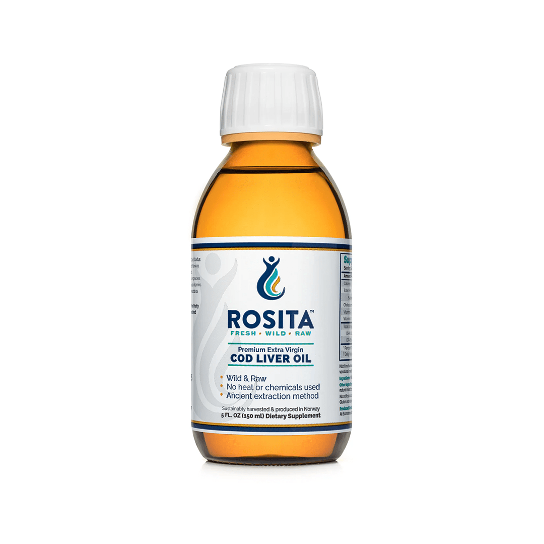 Rosita Cod Liver Oil – Olej z wątroby dorsza – 150 ml Rosita Cod Liver Oil – Olej z wątroby dorsza – 150 ml