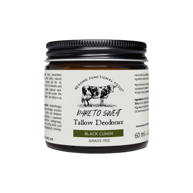 Beyond Functional Food Naturalny dezodorant w paście – czarnuszka – 60 ml Beyond Functional Food Naturalny dezodorant w paście – czarnuszka – 60 ml