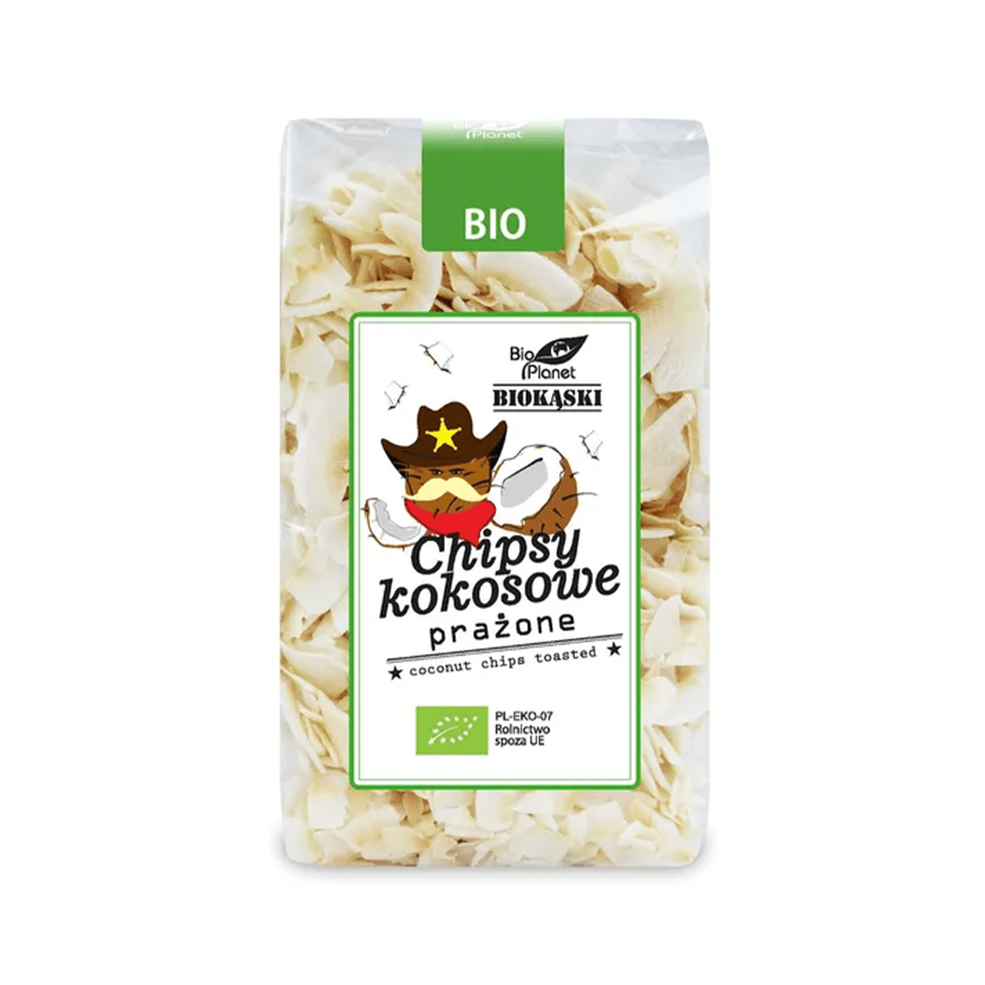 Bio Planet Chipsy kokosowe prażone BIO Bio Planet Chipsy kokosowe prażone BIO