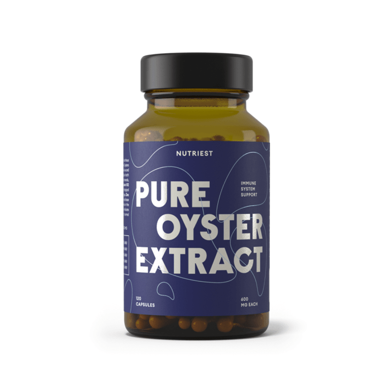 Nutriest Pure Oyster Extract – Czysty ekstrakt z ostryg – 120 kapsułek Nutriest Pure Oyster Extract – Czysty ekstrakt z ostryg – 120 kapsułek