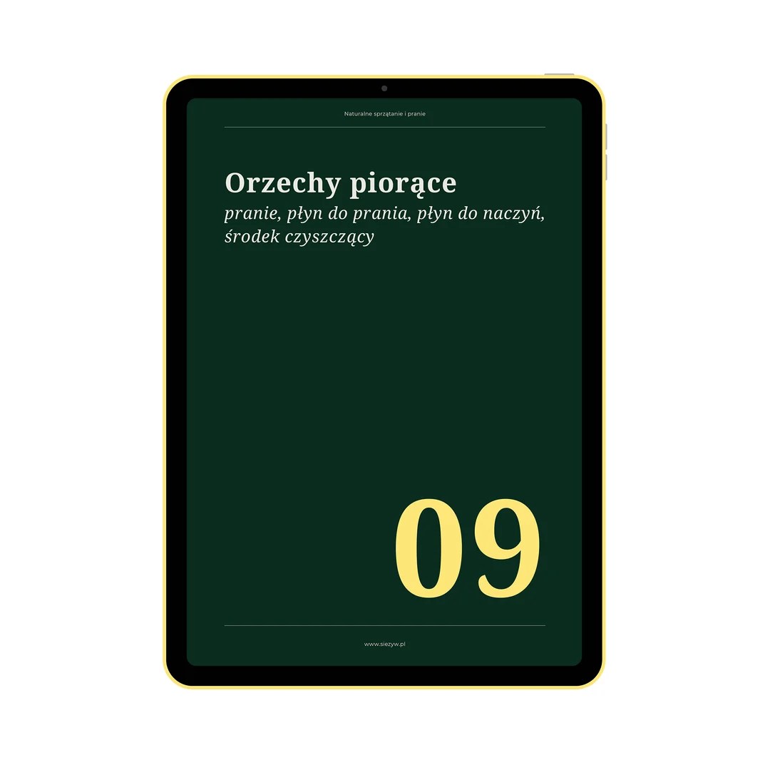 Naturalne sprzątanie i pranie - przepisy - ebook
