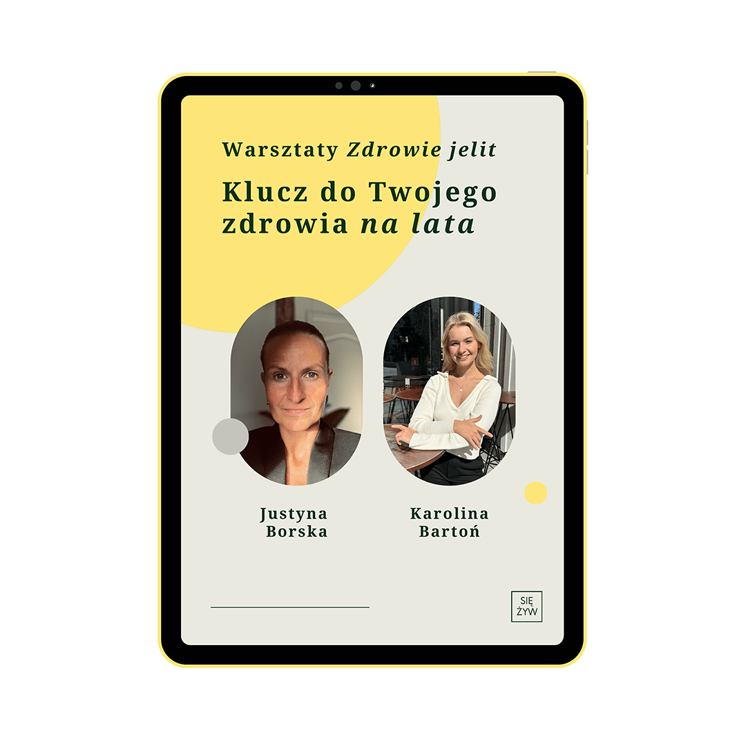 Warsztat Zdrowie jelit – klucz do Twojego zdrowia na lata – nagranie Warsztat Zdrowie jelit – klucz do Twojego zdrowia na lata – nagranie