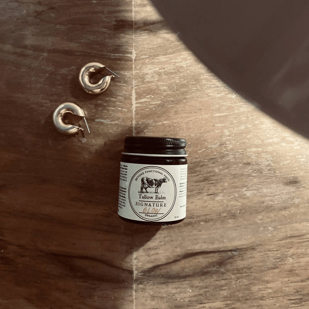 Beyond Functional Food Tallow Balm Signature Glow - Łój wołowy do twarzy i ciała - 30 ml i 60 ml