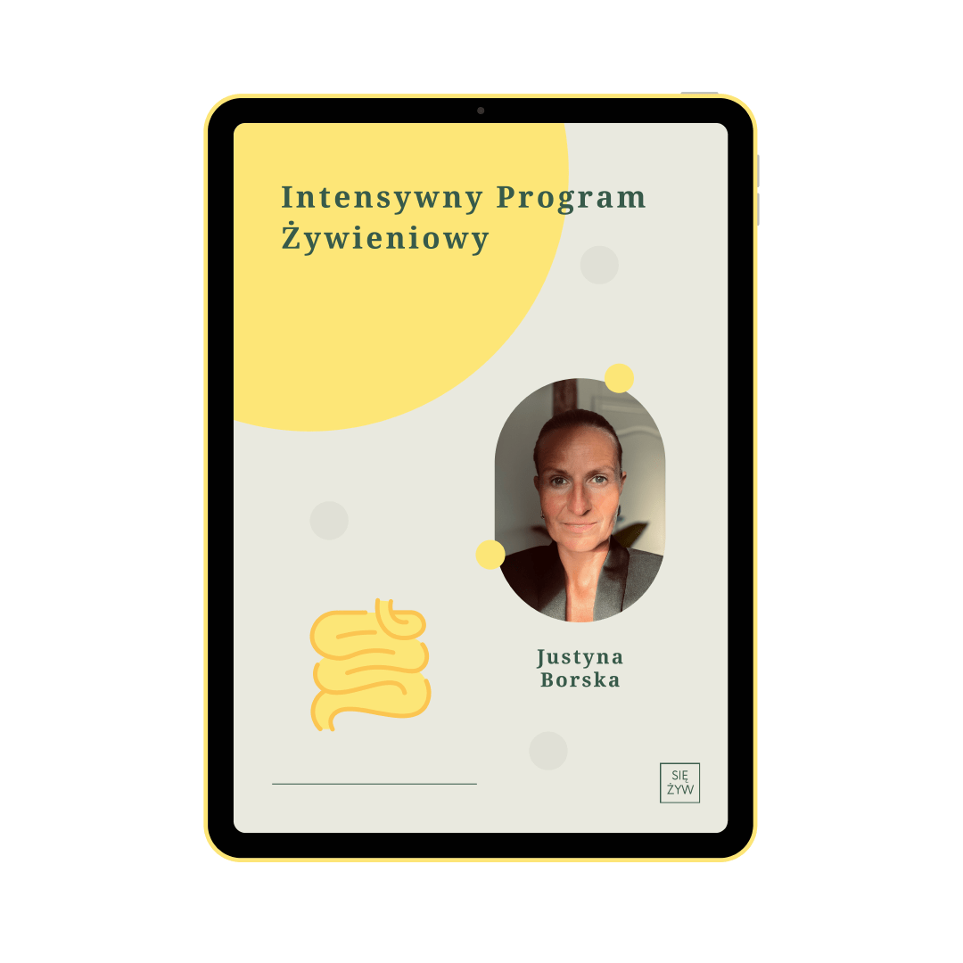 Intensywny Program Żywieniowy – nagrania, materiały – 7 spotkań – 2,5 h każde Intensywny Program Żywieniowy – nagrania, materiały – 7 spotkań – 2,5 h każde