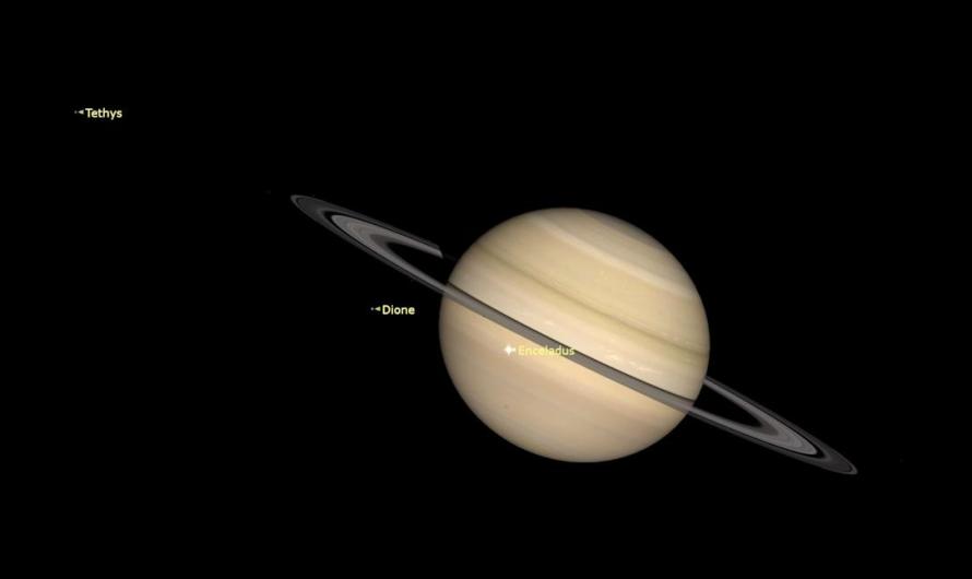 Watch the Moon approach Saturn during “conjunction” today Watch the Moon approach Saturn during “conjunction” today