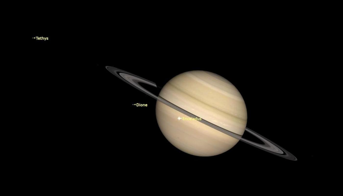 Watch the Moon approach Saturn during “conjunction” today Watch the Moon approach Saturn during “conjunction” today