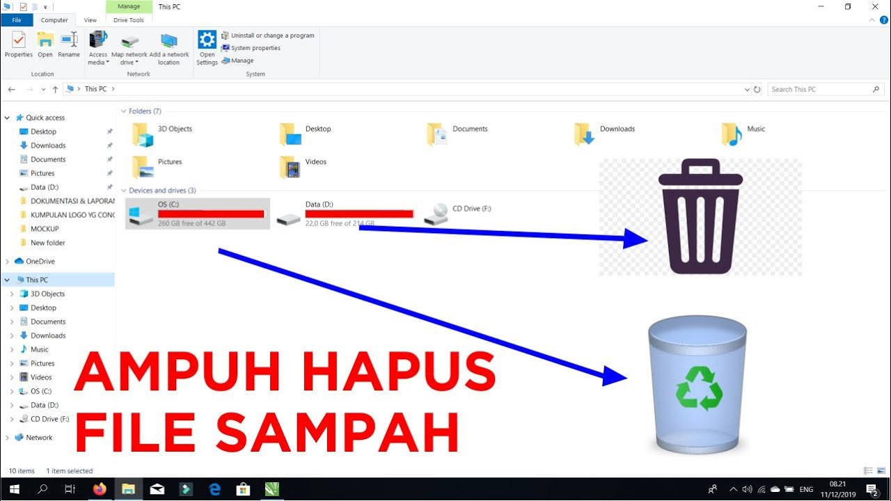 Cara Menghapus File Sampah Dan Cache Di Windows Secara Otomatis Cara Menghapus File Sampah Dan Cache Di Windows Secara Otomatis