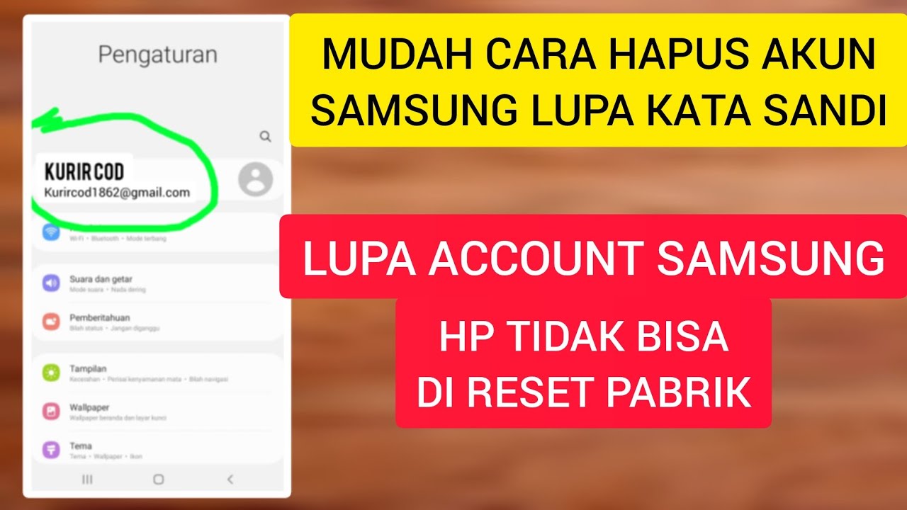 Solusi Cepat Ponsel Lupa Kata Sandi Akun Mi/Samsung Solusi Cepat Ponsel Lupa Kata Sandi Akun Mi/Samsung
