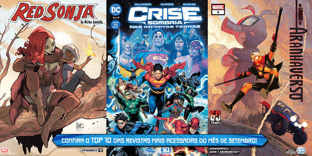 O Melhor de Setembro na SóQuadrinhos O Melhor de Setembro na SóQuadrinhos