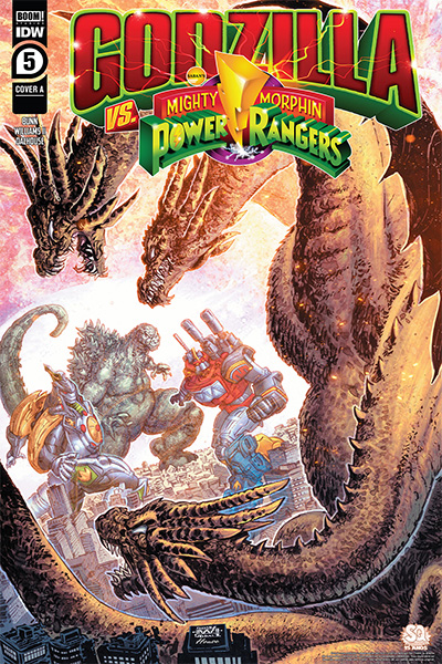 Godzilla vs Power Rangers #05 (2022) Godzilla vs Power Rangers #05 (2022)