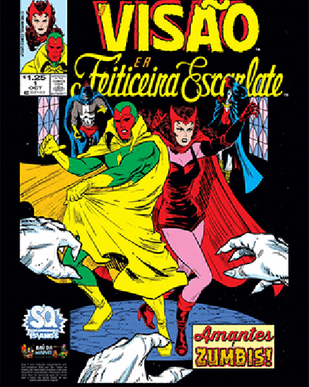 O Visão e a Feiticeira Escarlate #01 a #03 (1985) O Visão e a Feiticeira Escarlate #01 a #03 (1985)