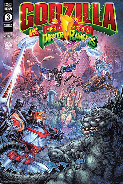 Godzilla vs Power Rangers #03 (2022) Godzilla vs Power Rangers #03 (2022)