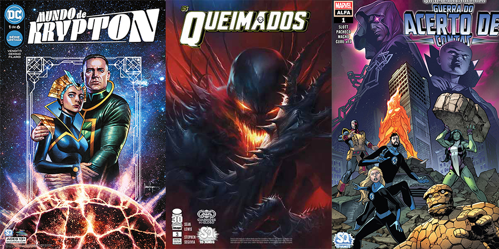 O Melhor de Abril na SóQuadrinhos O Melhor de Abril na SóQuadrinhos