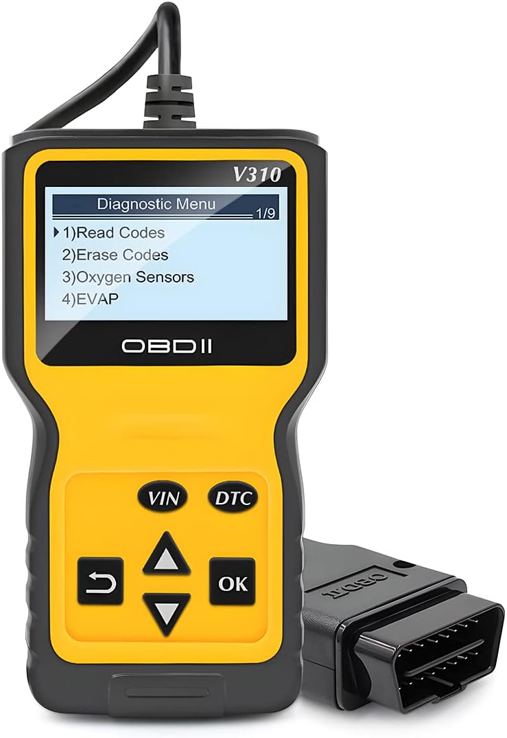 OBD2 Scanner Code Reader for Car Check Engine, Automotive CAN Diagnostic Tool, Read and Erase Fault Codes, Check Emission Monitor Status, Universal for All OBD II Protocol Cars After 1996 OBD2 Scanner Code Reader for Car Check Engine, Automotive CAN Diagnostic Tool, Read and Erase Fault Codes, Check Emission Monitor Status, Universal for All OBD II Protocol Cars After 1996