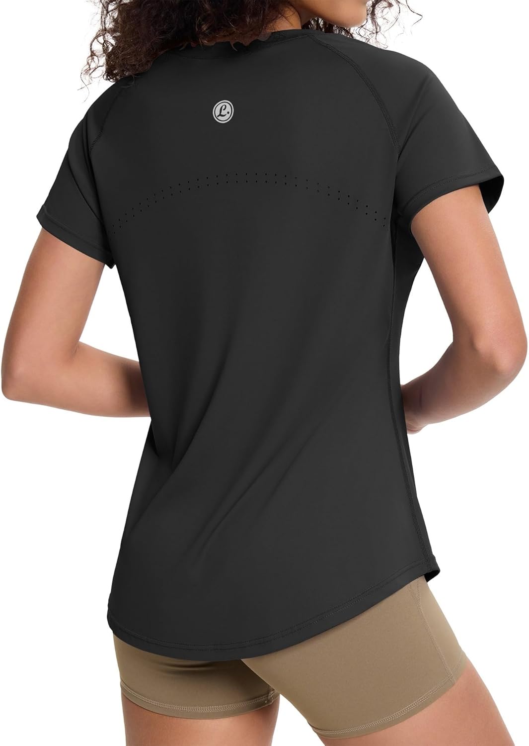 Loovoo Workout Tops for Women Loose Fit Breathable Activewear Cool Quick Dry Gym Athletic Tee Top Loovoo Workout Tops for Women Loose Fit Breathable Activewear Cool Quick Dry Gym Athletic Tee Top