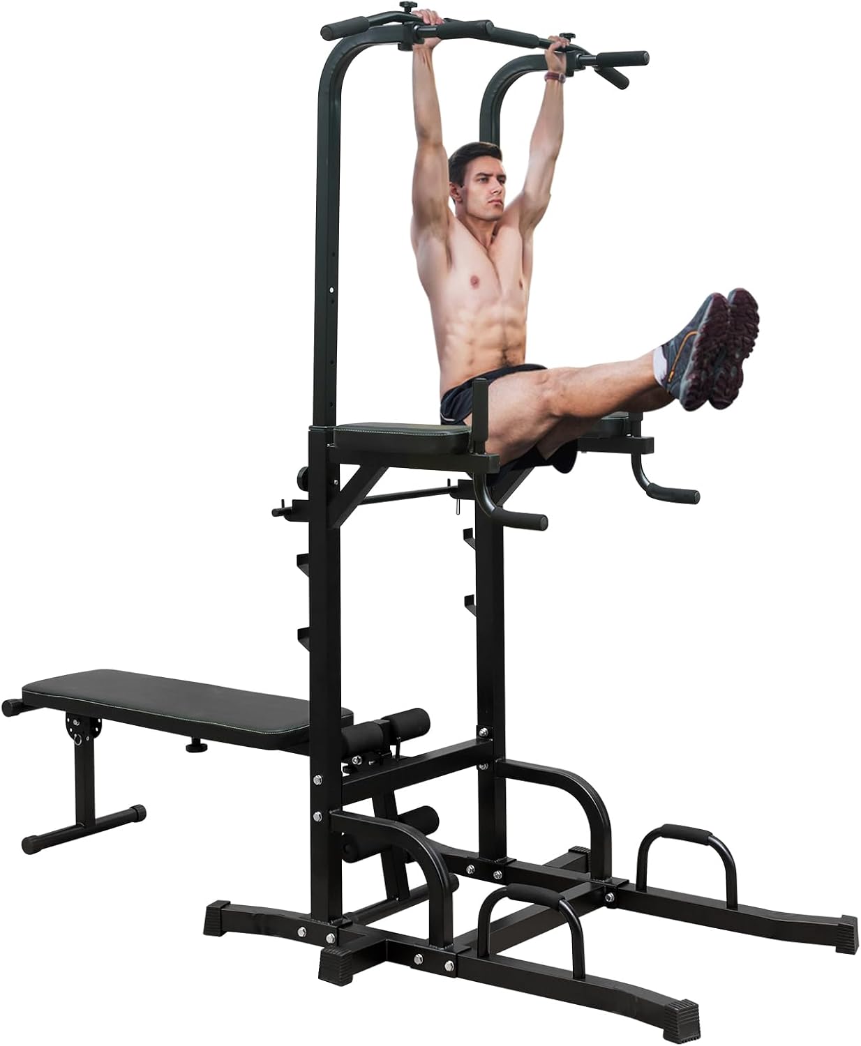 Adjustable Height Dip Bar Station, Heavy Duty Dip Station Push Up Bar for Home Gym,Multi-function Dip Station Pull Up Bar Full Body Strength Training Workout Fitness Equipment for Tricep Dips Adjustable Height Dip Bar Station, Heavy Duty Dip Station Push Up Bar for Home Gym,Multi-function Dip Station Pull Up Bar Full Body Strength Training Workout Fitness Equipment for Tricep Dips