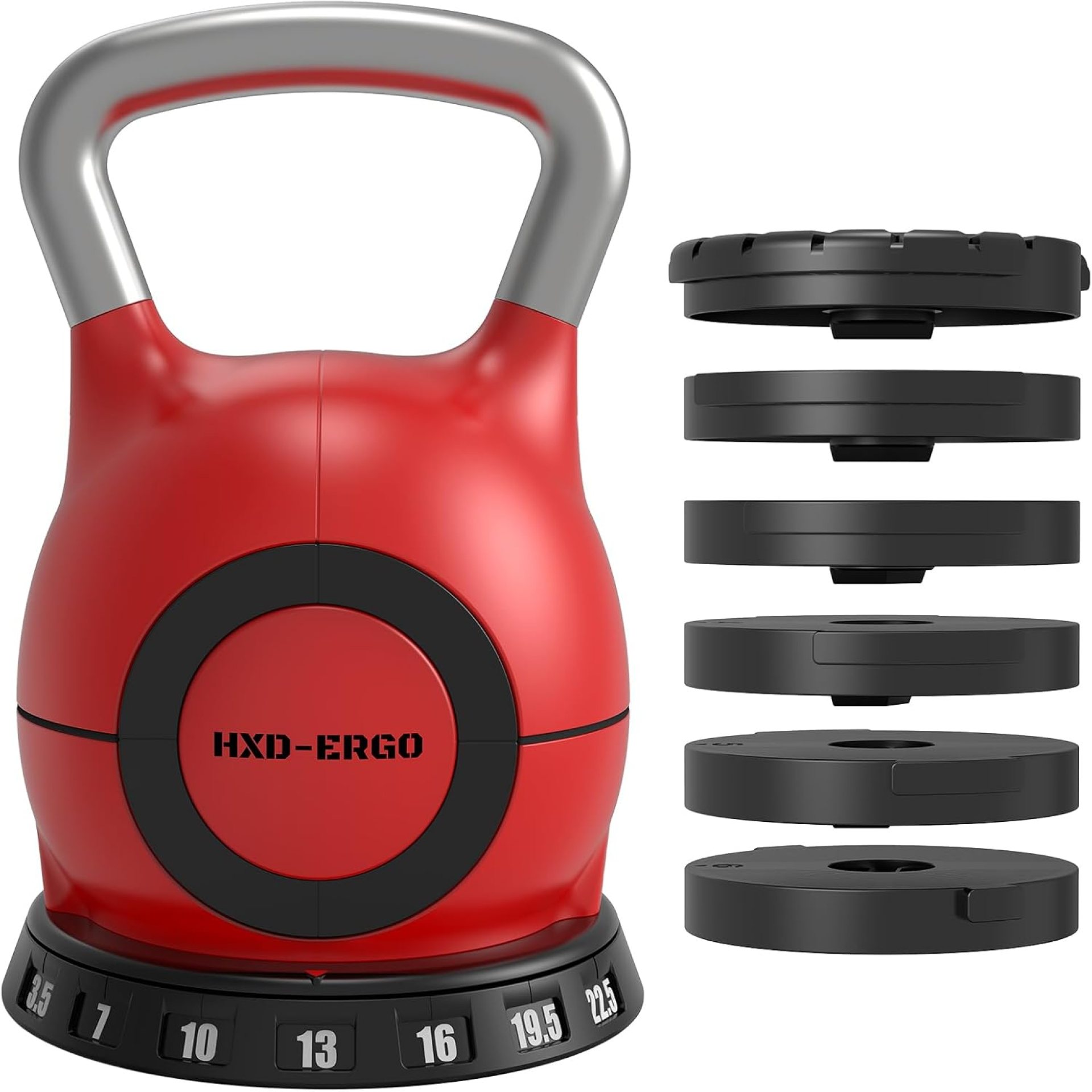 7-in-1 Adjustable Kettlebell, Quick-Adjust Kettlebell for Strength Training, 5-44 LBS Adjustable Weights for Home Gym 7-in-1 Adjustable Kettlebell, Quick-Adjust Kettlebell for Strength Training, 5-44 LBS Adjustable Weights for Home Gym