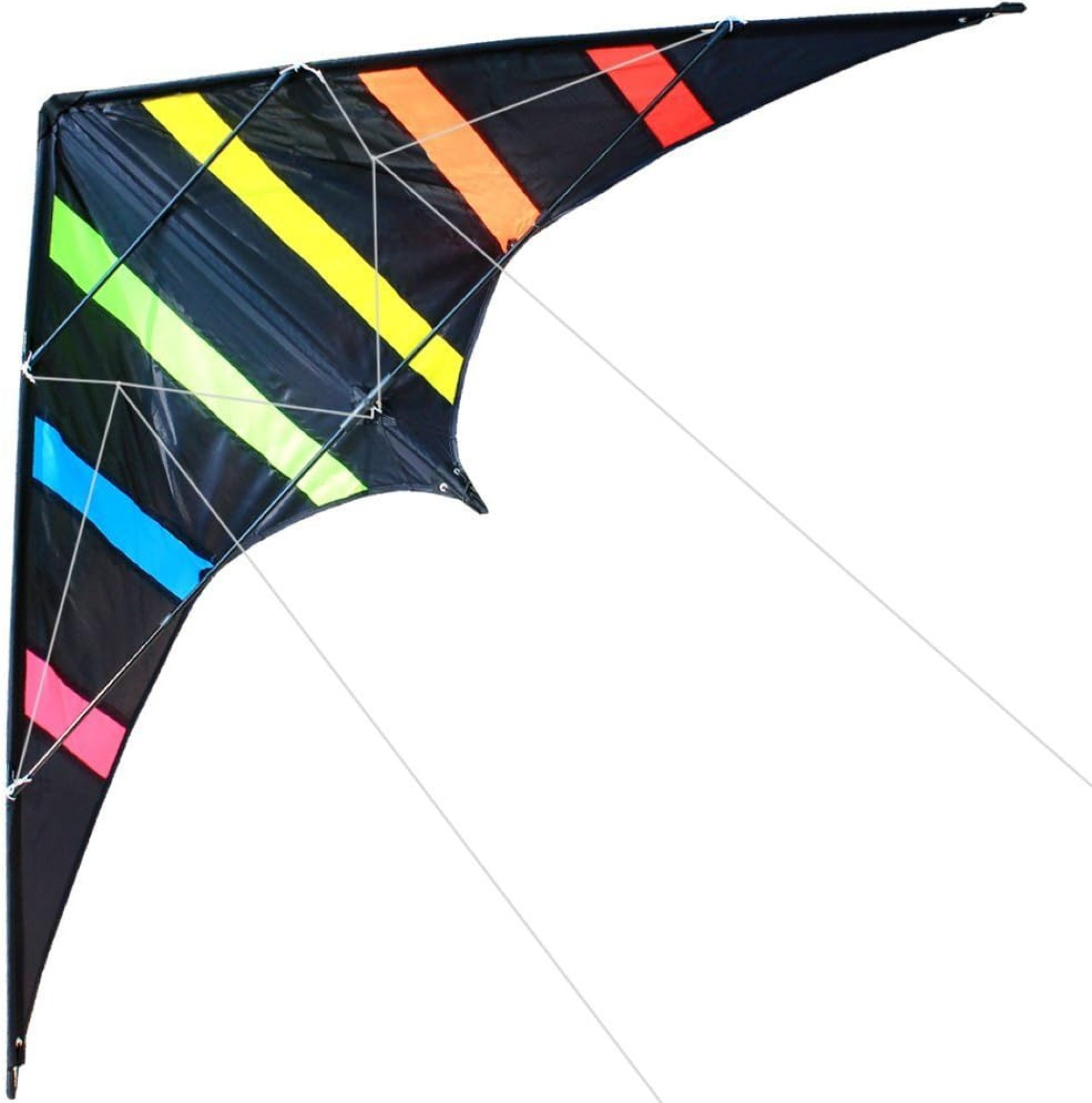 HENGDA KITE-Upgrade Star Rhyme 48 Inch Dual Line Stunt Kite for Kids and Adults,Outdoor Sports,Beach and Fun Sport Kite,Handle,Line,and Bag Included HENGDA KITE-Upgrade Star Rhyme 48 Inch Dual Line Stunt Kite for Kids and Adults,Outdoor Sports,Beach and Fun Sport Kite,Handle,Line,and Bag Included