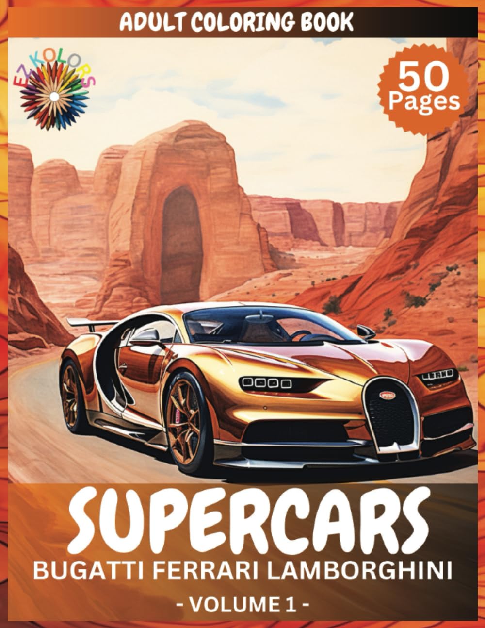 SuperCars Adult Coloring book: Exquisite Exotics cars, Hypercars, Luxury vehicles and Thrilling Speed! Explore the world of high-performance vehicles … and artistic expression. Dream Cars SuperCars Adult Coloring book: Exquisite Exotics cars, Hypercars, Luxury vehicles and Thrilling Speed! Explore the world of high-performance vehicles … and artistic expression. Dream Cars