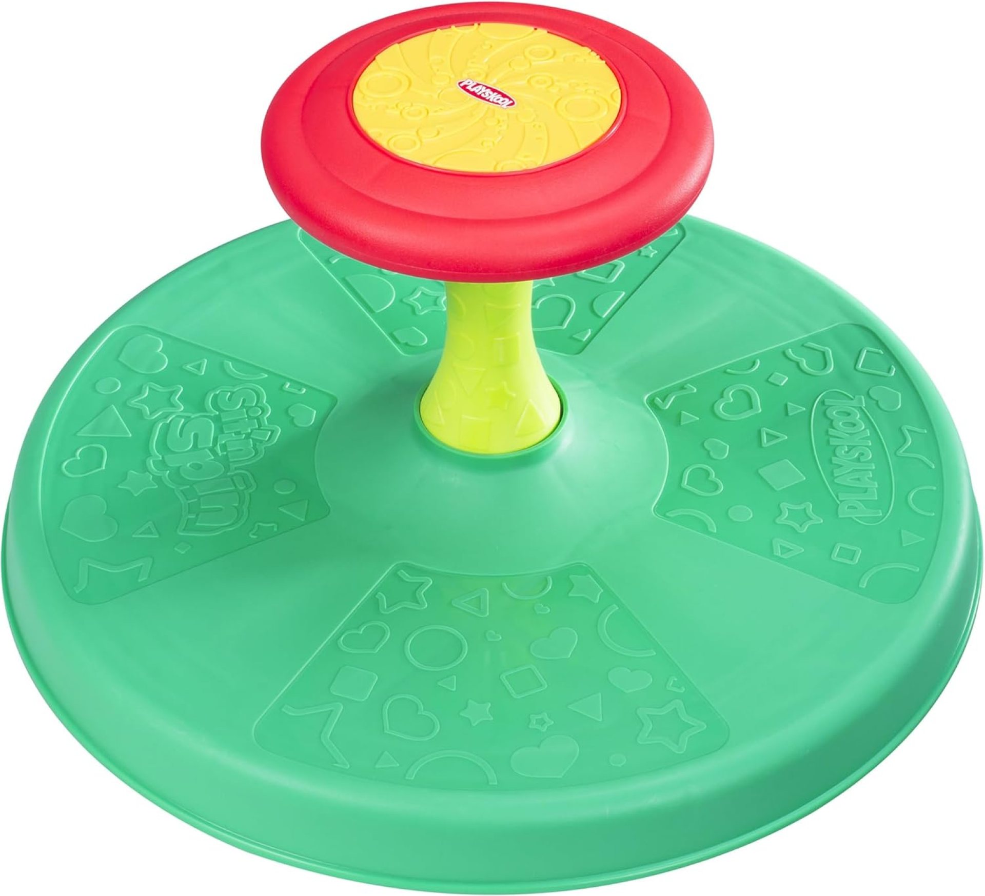 Playskool Sit ‘n Spin Classic Spinning Activity Toy for Toddlers Ages Over 18 Months (Amazon Exclusive) Playskool Sit ‘n Spin Classic Spinning Activity Toy for Toddlers Ages Over 18 Months (Amazon Exclusive)