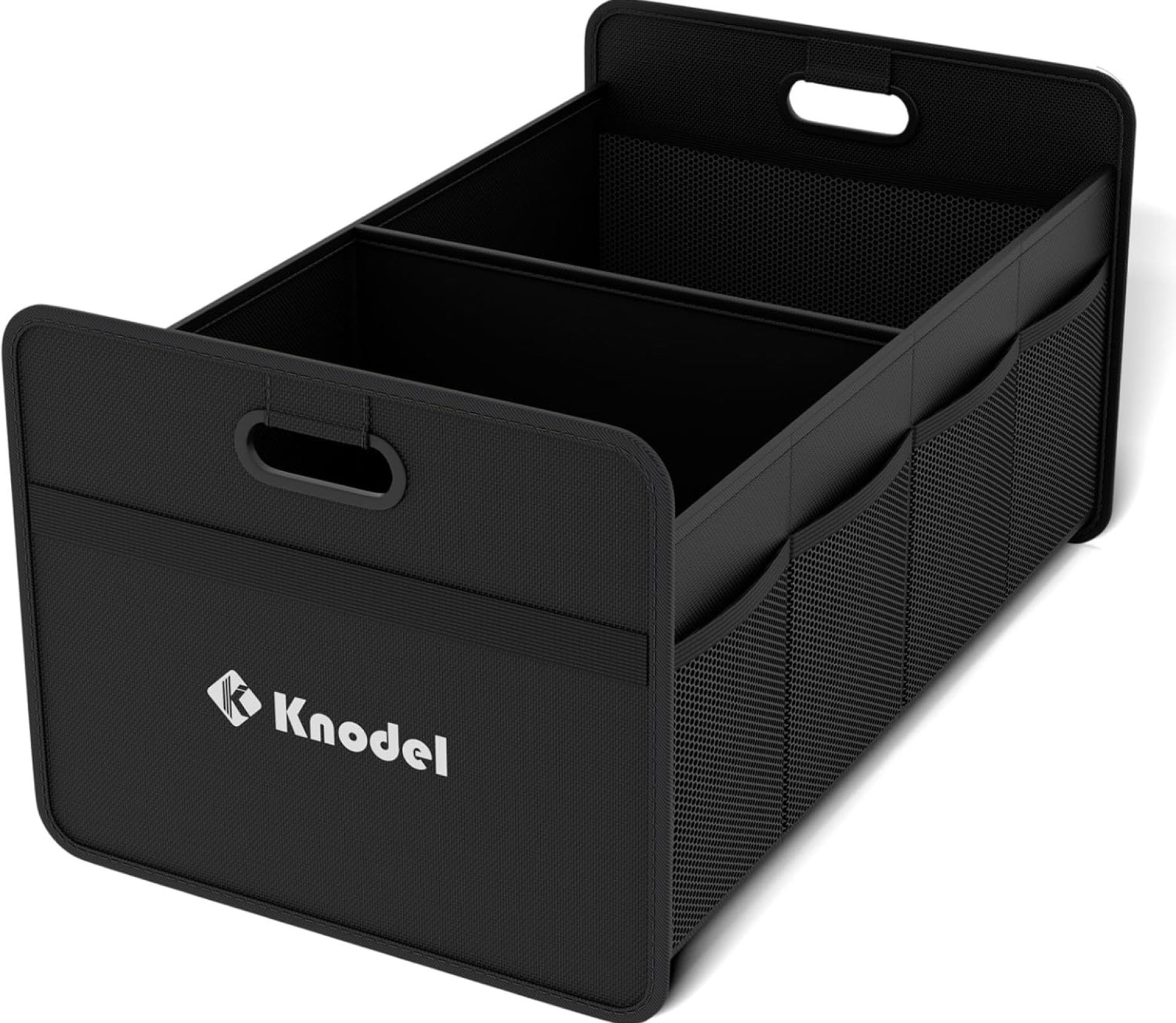 K KNODEL Car Trunk Organizer, Foldable Organizer for Car, Automotive Consoles & Organizers, Storage with Reinforced Handles (Small, Black) K KNODEL Car Trunk Organizer, Foldable Organizer for Car, Automotive Consoles & Organizers, Storage with Reinforced Handles (Small, Black)
