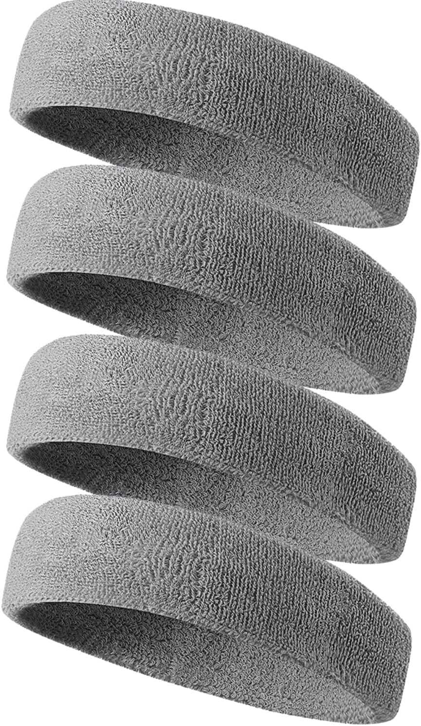 Tanluhu Sweatbands Sport Headbands for Men & Women,Terry Cloth Sweat Band for Tennis, Running, Basketball, Working Out, Execise – Athletic Sweat Cotton Headband Outdoor Tanluhu Sweatbands Sport Headbands for Men & Women,Terry Cloth Sweat Band for Tennis, Running, Basketball, Working Out, Execise – Athletic Sweat Cotton Headband Outdoor