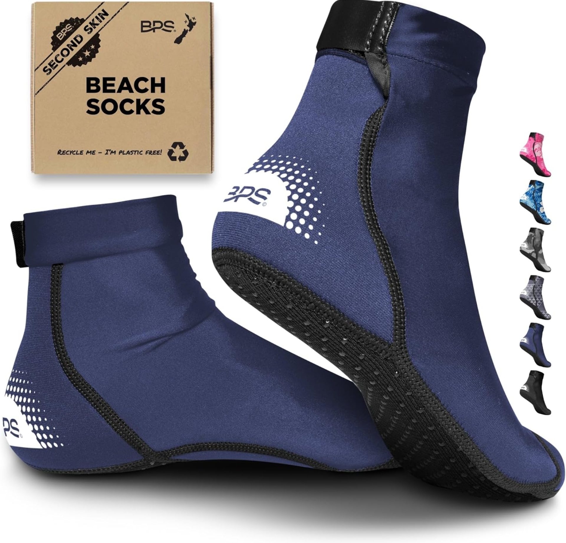 BPS ‘Second Skin’ Beach Volleyball Socks Ultra Flexible Quick Dry Sand Soccer Socks Water Sports Booties for Men Women BPS ‘Second Skin’ Beach Volleyball Socks Ultra Flexible Quick Dry Sand Soccer Socks Water Sports Booties for Men Women