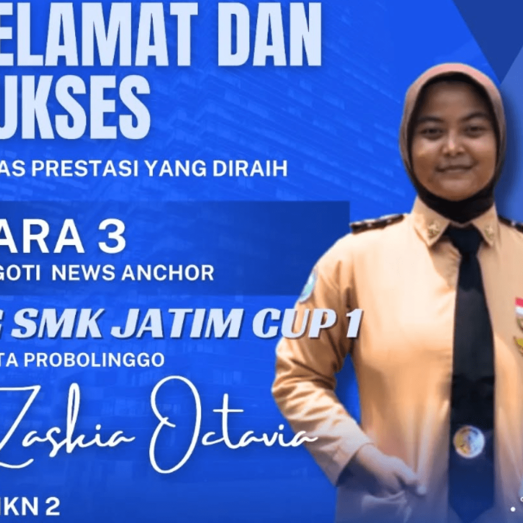 Juara 3 News Anchor BIG SMK JATIM CUP 1 Juara 3 News Anchor BIG SMK JATIM CUP 1