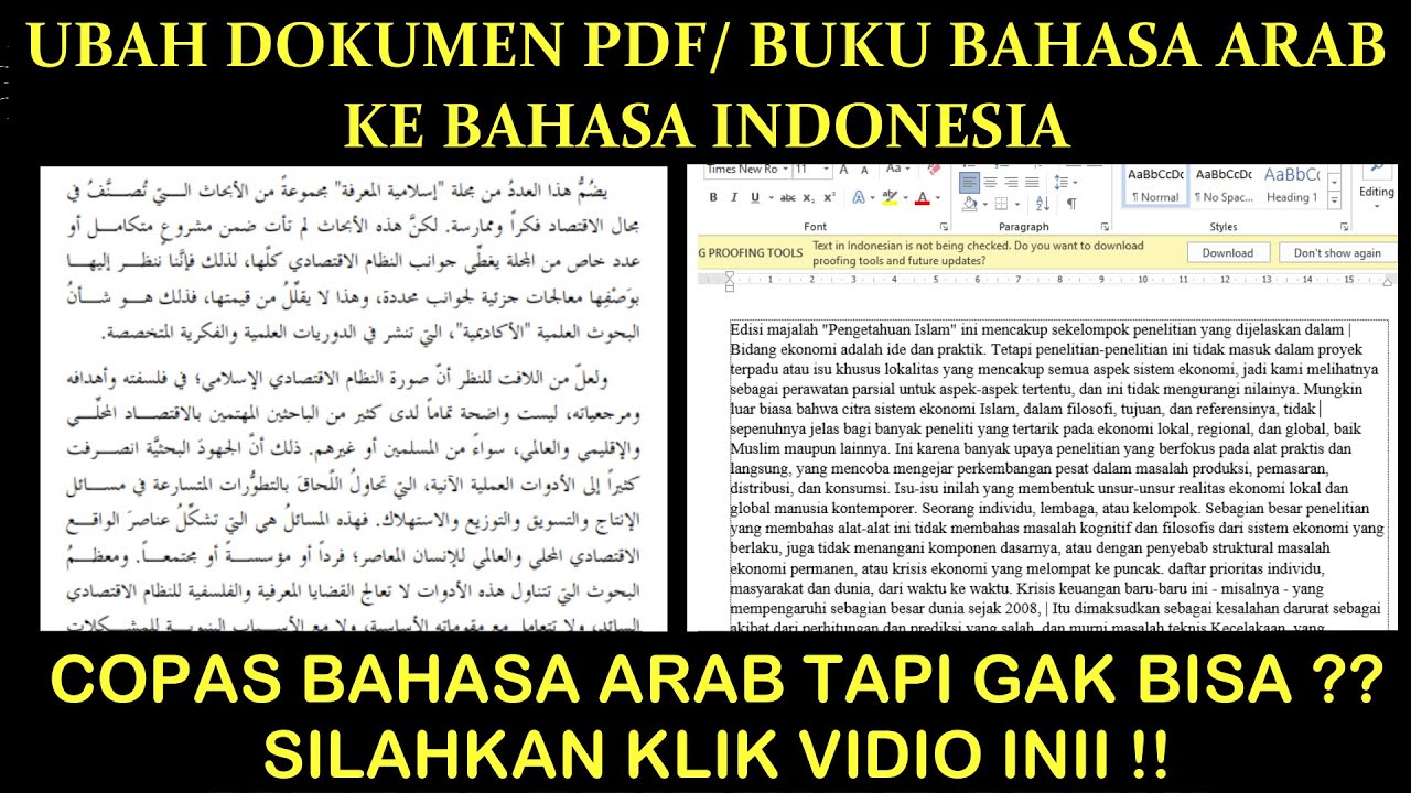 Bagaimana cara mencari bahasa Arab ke Indonesia? Bagaimana cara mencari bahasa Arab ke Indonesia?
