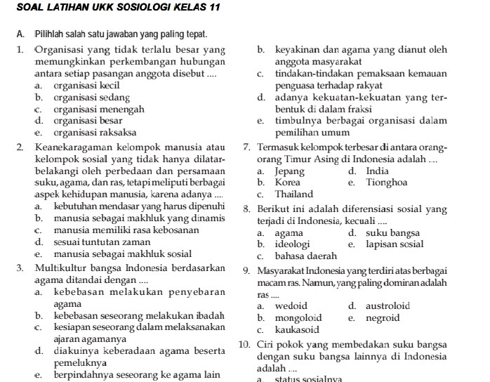 33+ Soal Essay Bahasa Indonesia Kelas 10 Semester 2 33+ Soal Essay Bahasa Indonesia Kelas 10 Semester 2
