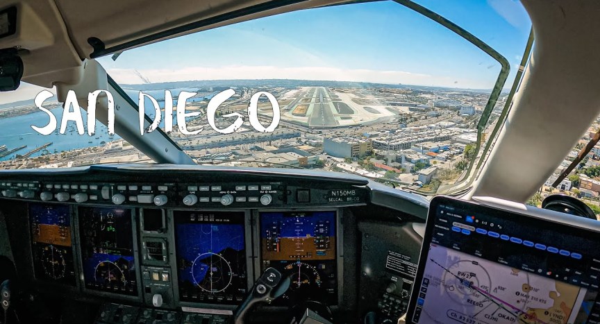 4K | Pilot’s View | The Famous Approach At San Diego 4K | Pilot’s View | The Famous Approach At San Diego