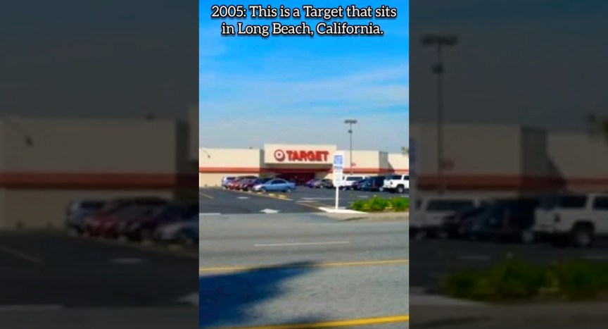 Evolution of an Abandoned Target in Long Beach, California #shorts Evolution of an Abandoned Target in Long Beach, California #shorts