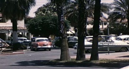 1950s Palm Springs Drive Thru, 16mm Color film 1950s Palm Springs Drive Thru, 16mm Color film