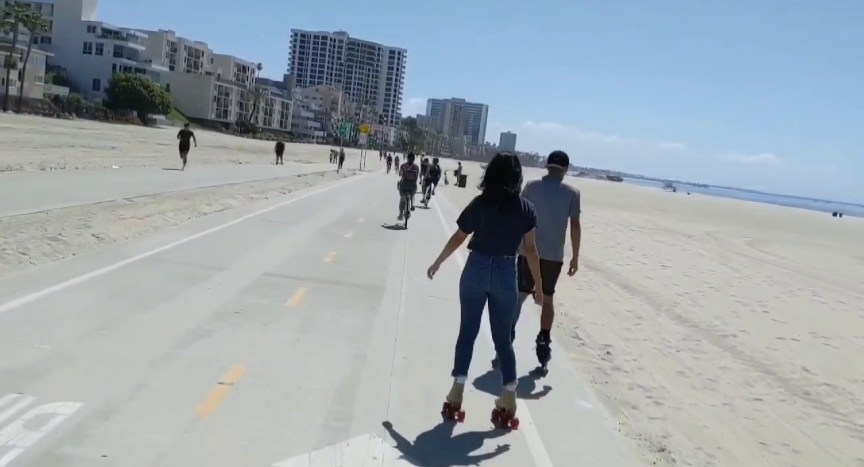 Biking from Lions Lighthouse to Belmont Shore in Long Beach California 2020 Biking from Lions Lighthouse to Belmont Shore in Long Beach California 2020