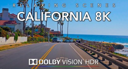 Driving California San Diego Coast in 8K Dolby Vision HDR –  Pacific Beach to USA Mexico Border Driving California San Diego Coast in 8K Dolby Vision HDR –  Pacific Beach to USA Mexico Border