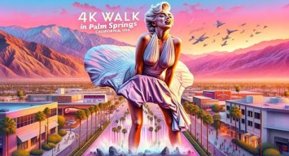 4K Walk in Palm Springs, California, USA – Better Than New York or Miami? 4K Walk in Palm Springs, California, USA – Better Than New York or Miami?