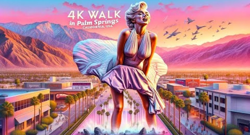4K Walk in Palm Springs, California, USA – Better Than New York or Miami? 4K Walk in Palm Springs, California, USA – Better Than New York or Miami?