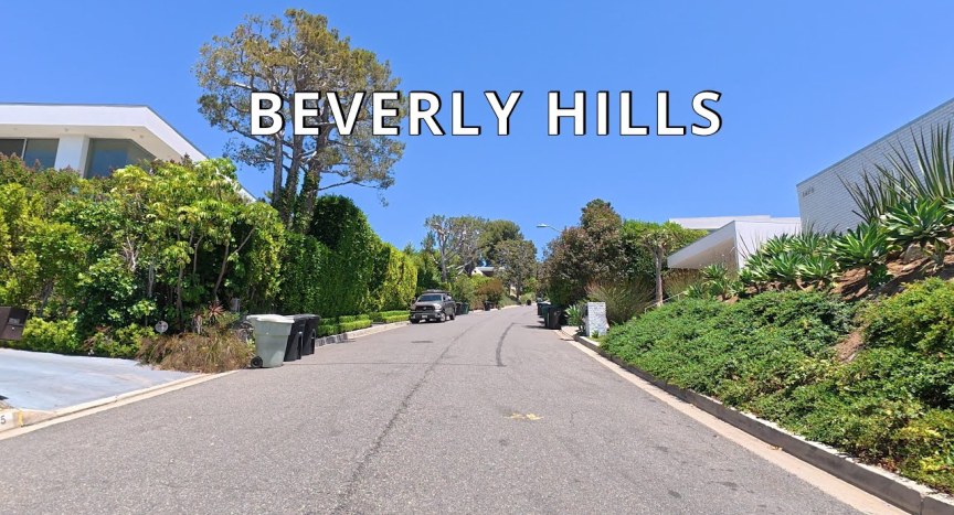 Driving Trousdale Estates, Beverly Hills to Los Angeles Airport Driving Trousdale Estates, Beverly Hills to Los Angeles Airport