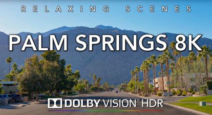 Driving Palm Springs California in 8K Dolby Vision HDR – Palm Springs to Santa Monica CA Driving Palm Springs California in 8K Dolby Vision HDR – Palm Springs to Santa Monica CA