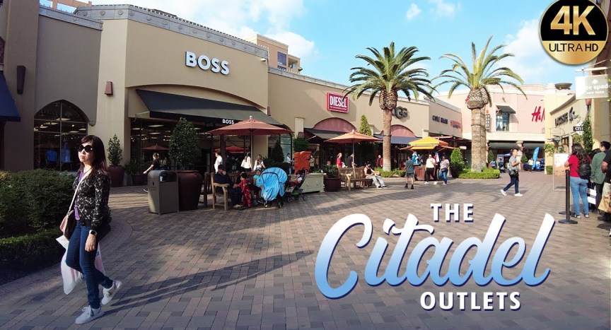 Citadel Outlets Los Angeles California 4k Citadel Outlets Los Angeles California 4k