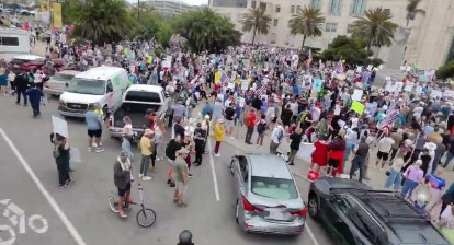 Droning Massive San Diego No Kings 6-14-25 Droning Massive San Diego No Kings 6-14-25