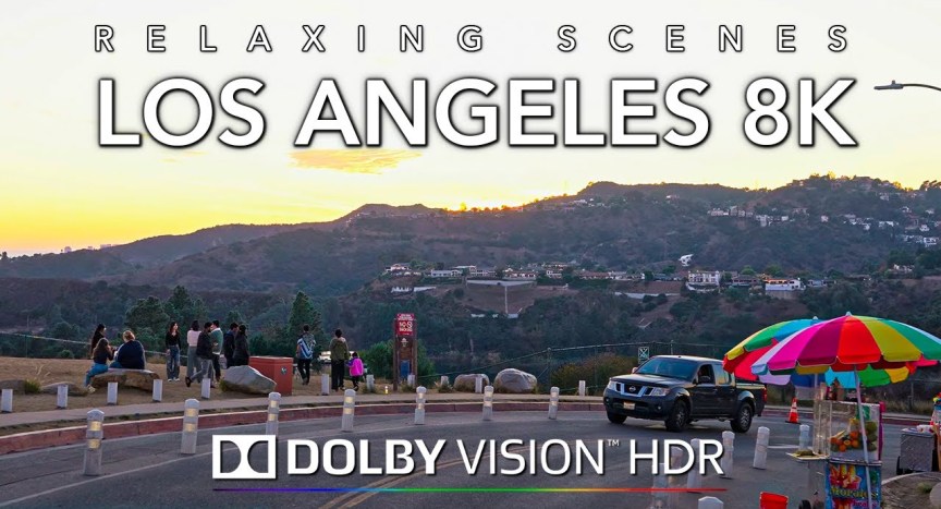 Driving Los Angeles 8K Dolby Vision HDR – Glendale to Westwood at Sunset Driving Los Angeles 8K Dolby Vision HDR – Glendale to Westwood at Sunset