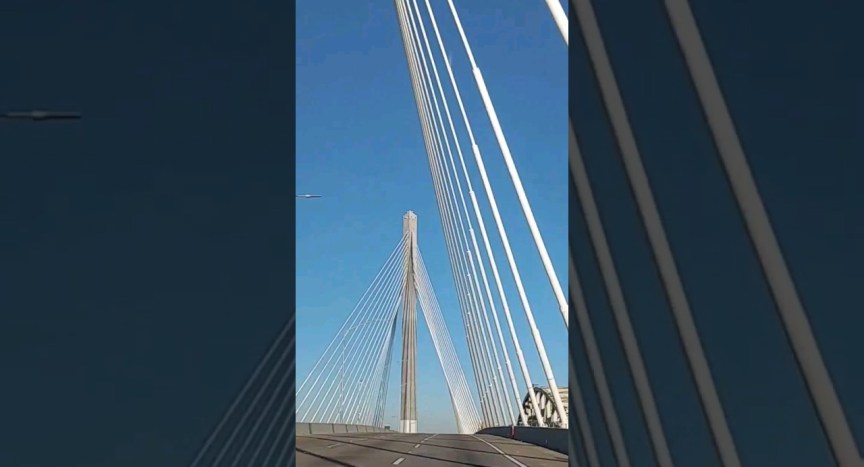 Cool new bridge Long Beach Int’l Gateway #longbeach #california #bridge Cool new bridge Long Beach Int’l Gateway #longbeach #california #bridge