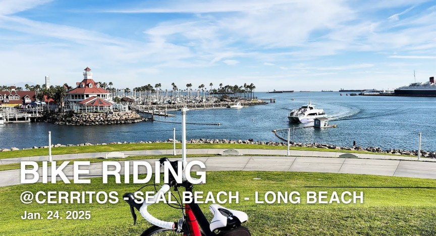 Cycling : 32 miles ride Cerritos to Long Beach California Cycling : 32 miles ride Cerritos to Long Beach California