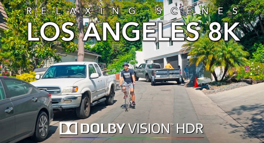 Driving Los Angeles 8K HDR Dolby Vision – Hollywood Hills to Sant Monica Driving Los Angeles 8K HDR Dolby Vision – Hollywood Hills to Sant Monica