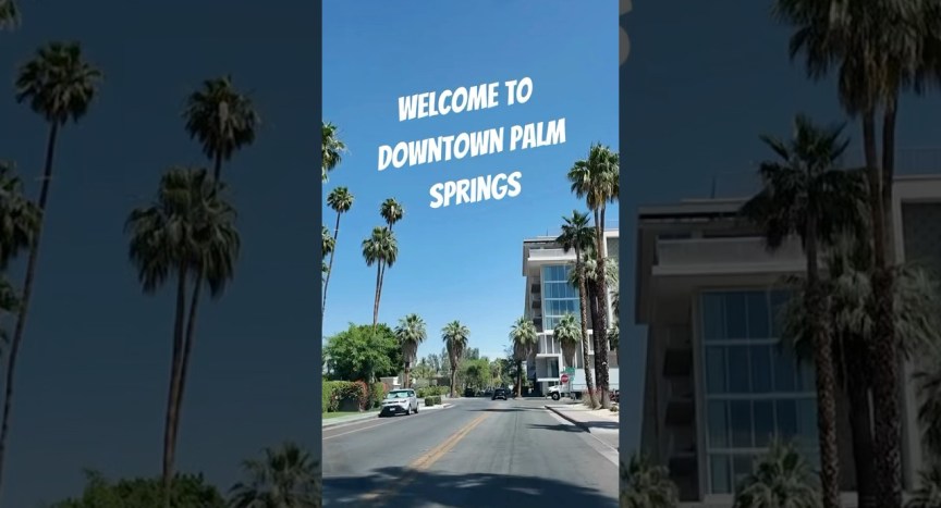Drive downtown Palm Springs California #palmsprings #livinginpalmsprings Drive downtown Palm Springs California #palmsprings #livinginpalmsprings