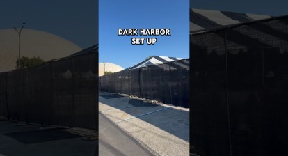 Dark Harbor has begun setting up in Long Beach, California #halloween #haunt #darkharbor #haunted Dark Harbor has begun setting up in Long Beach, California #halloween #haunt #darkharbor #haunted