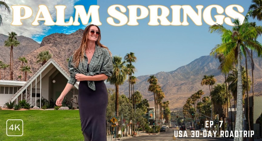 Exploring PALM SPRINGS on 30-day USA ROAD TRIP (travelvlog) Exploring PALM SPRINGS on 30-day USA ROAD TRIP (travelvlog)