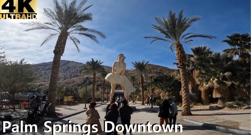 Exploring Palm Springs Downtown: Marilyn Statue, Shopping Walk Tour Exploring Palm Springs Downtown: Marilyn Statue, Shopping Walk Tour